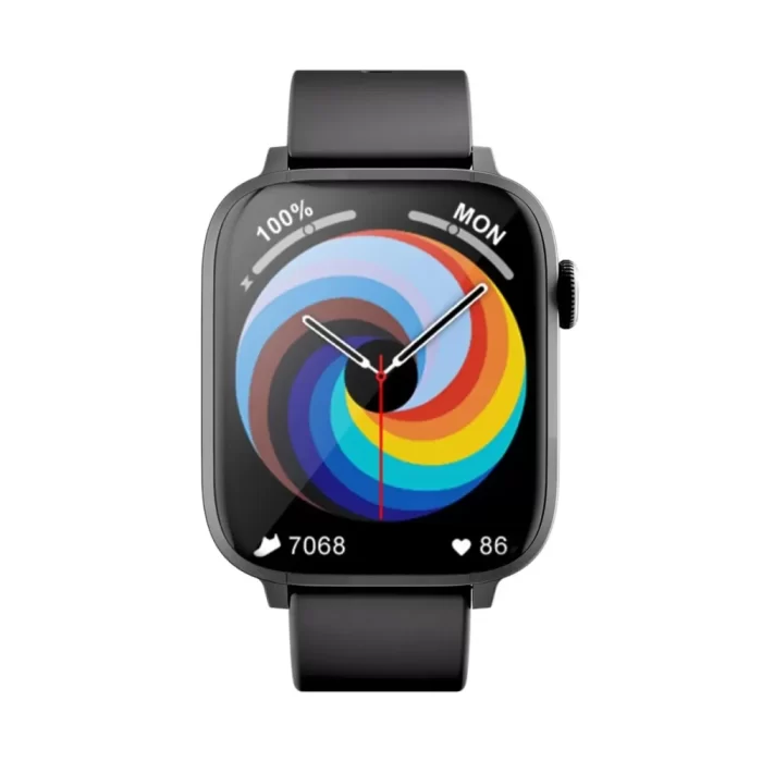 TS TIMESTONE Super Pro, 1.95" Smart Watch with Bluetooth Calling, AI Voice Assistance, 100 Sports Modes IP67 Rating, 240 * 280 Pixel High Resolution (Black) 1 Year Warranty - Image 2