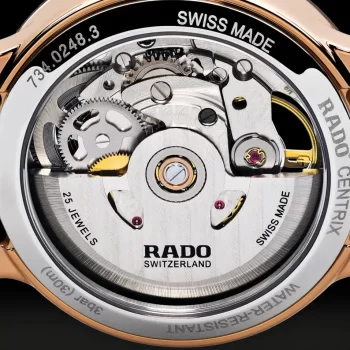 RDO Centrix Automatic Diamonds Open Heart Gold & Black - Image 3