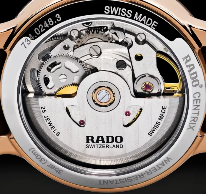 RDO Centrix Automatic Diamonds Open Heart Gold & Black - Image 3