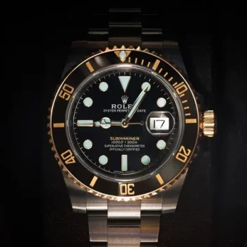 Oyster 41mm Submariner Black Stainless Watch - Image 3