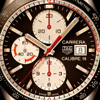 TagHeuer Carrera Calibre 16 Brown Leather Strap Watch for Men