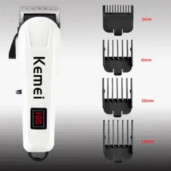 Kemei KM809A Hair Trimmer Professional USB Rechargeable Electric Hair Trimmer Men's Electric Beard Trimmer Hair Cutting Machine - Image 2
