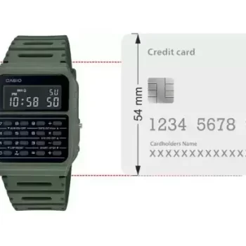 casio calculator watch