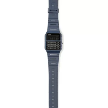 Casio Vintage Digital Watch - For Men & Women D210 (CA-53WF-3BDF) Blue - Image 3