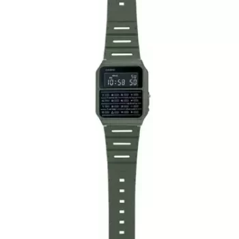 Casio Vintage Digital Watch - For Men & Women D210 (CA-53WF-3BDF) Green - Image 3