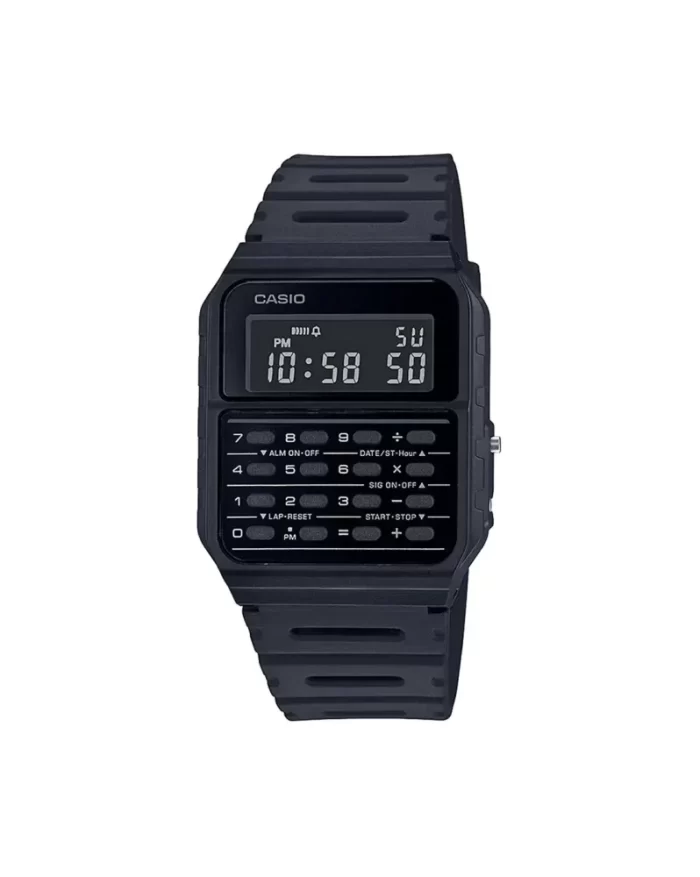 casio digital black watch
