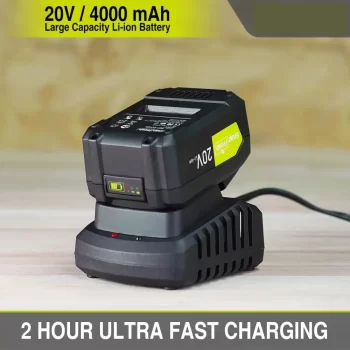 Cordless Pressure Washer, 950PSI Portable Power Washer, with 21V 4.0AH Rechargeable Battery and Charging Kit, 6-in-1 Nozzle, Suitable for Outdoor Cleaning and Watering - Image 5