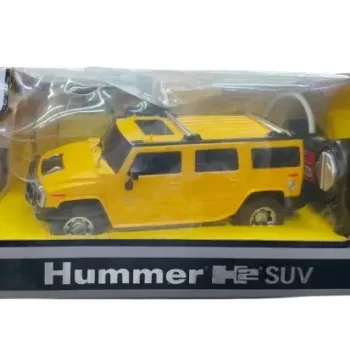 Remote Control Car - Hummer H2 SUV Remote Controlled Car (Yellow) - Image 2