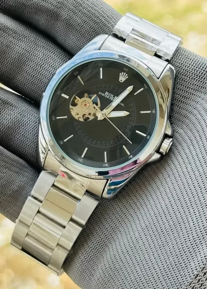 rolex black watch