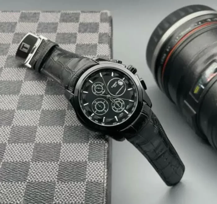tissot black watch