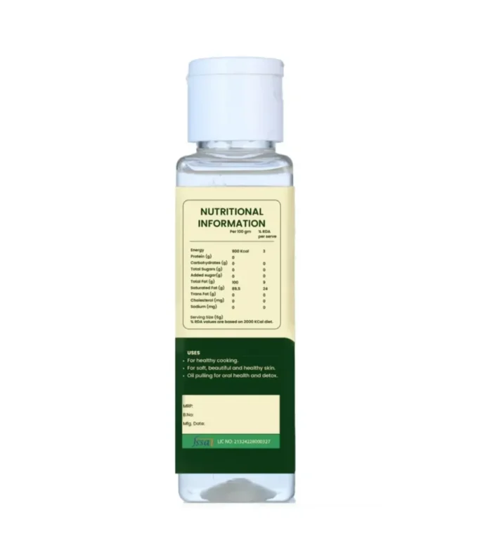 Virgin Coconut Oil - Hot Processed Virgin Coconut Oil from Kerala ( 100 ml ) - Image 4