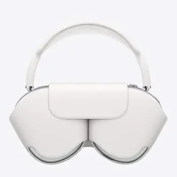 Bluetooth Headphones Wireless Headset Max with Smart Pouch Cover Deep Bass with Upto 12 Hours Playtime - White - Image 3