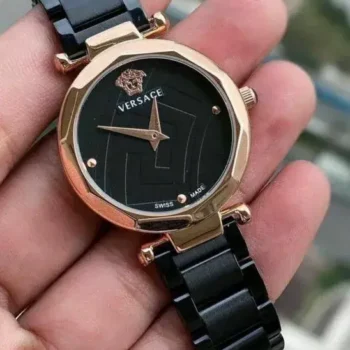 versace watch black