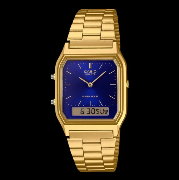 Casio dual time watch