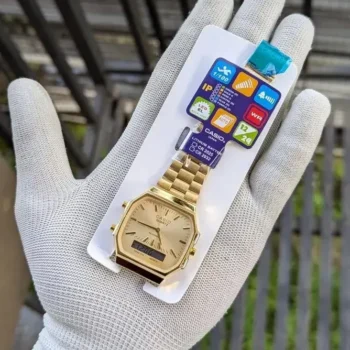 casio dual time watch