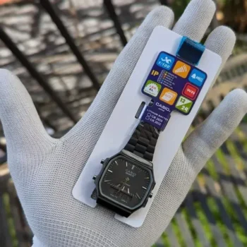casio dual time watch