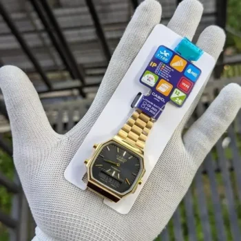 casio dual time watch