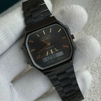 casio dual time watch