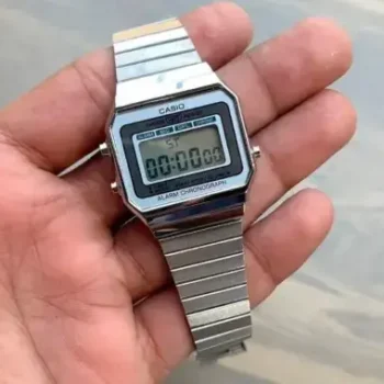 Casio A700 silver