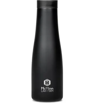 Custom Water Bottle black color