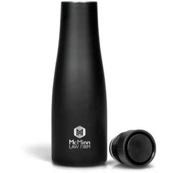 Custom Water Bottle black color
