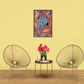 krishna mural painting