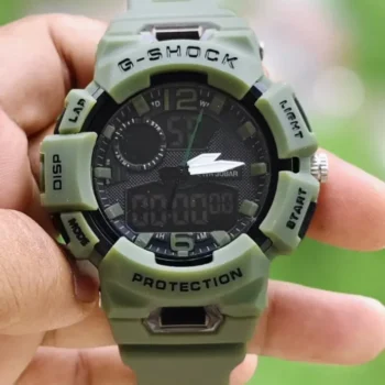 g shock green watch