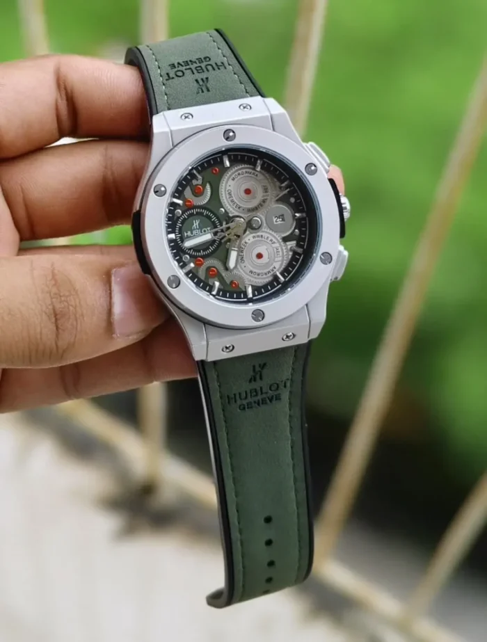 hublot green watch