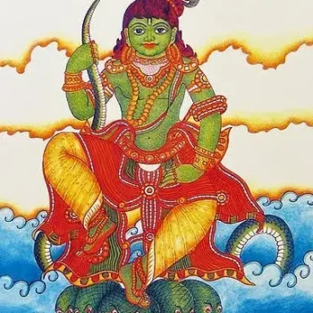 Krishna Mural Painting