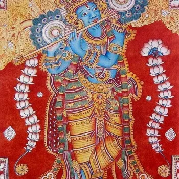 Krishna Mural Painting