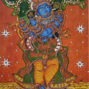 Krishna Mural Painting