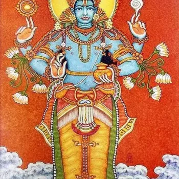 Dhanvantari mural painting