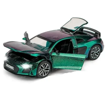 Audi R8 Diecast Green Car