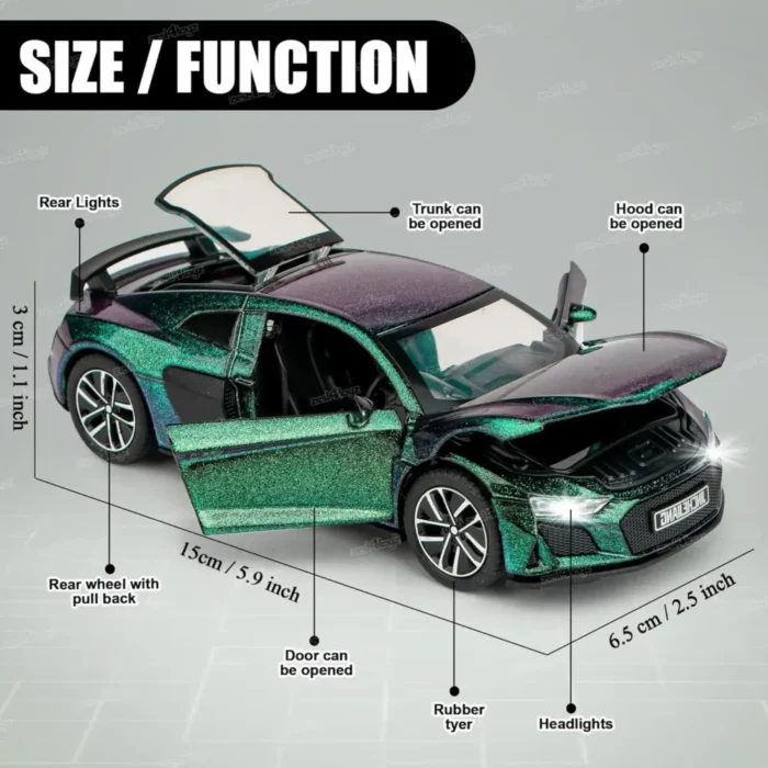 Audi R8 Diecast Car