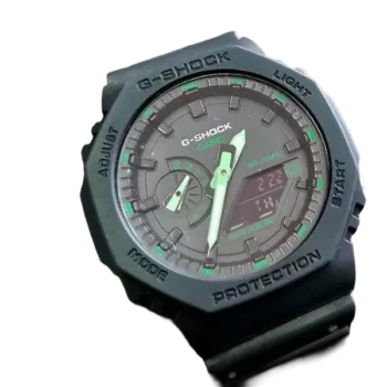 G Shock Watch Price GA 2100 Analog-Digital Green Watch GA-2100-1ADR