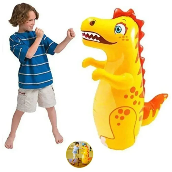 Dinosaur hit me toy
