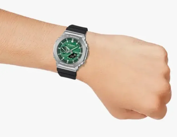 G Shock Green Watch