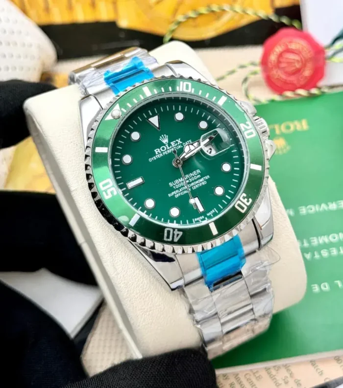 Rolex Yacht Master Green Watch