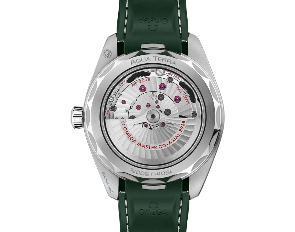 omega seamaster aqua terra green watch