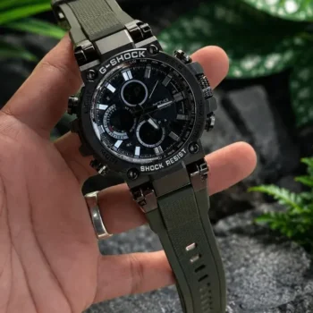 G Shock green watch