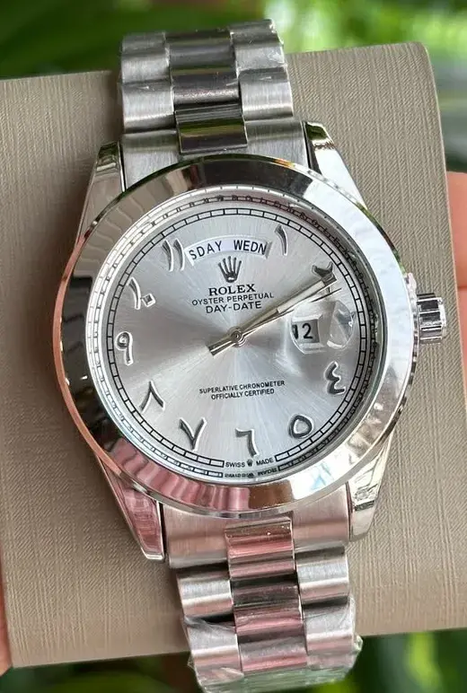 Rolex watch Arabic Dial